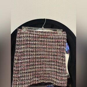 Colorful pencil mini professional skirt